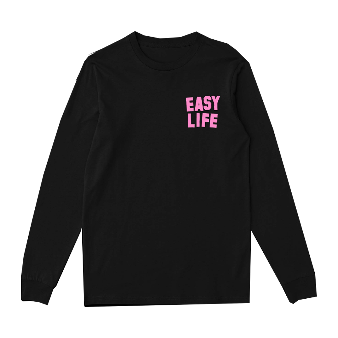 easy life - Maybe In Another Life: Black Long-Sleeve Tee