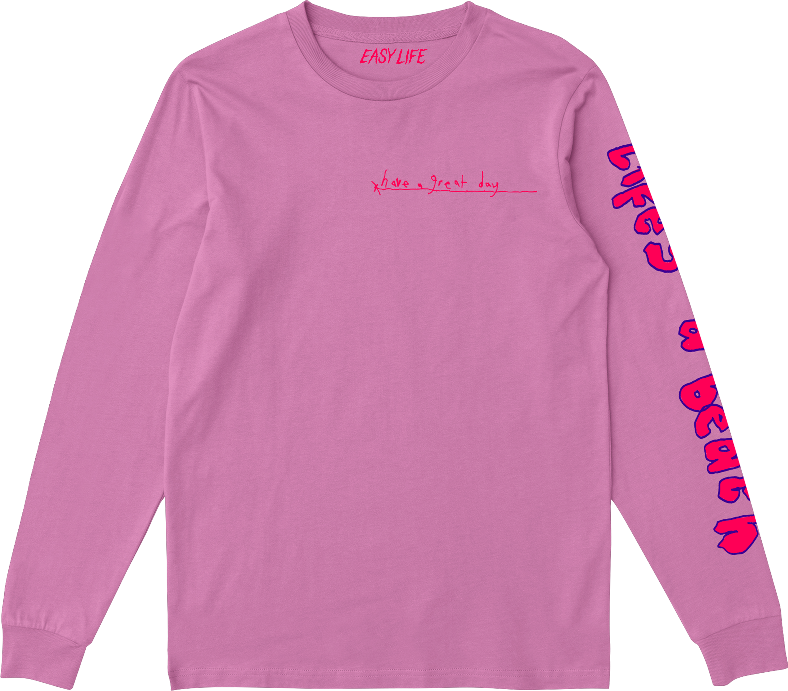 easy life - life's a beach: have a great day longsleeve 